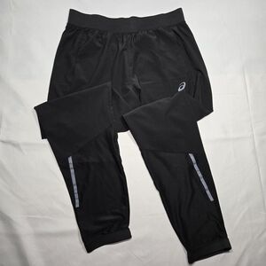 ADIDAS lightweight Jogger Reflective Running Pants Mens L Workout Gym Athletic